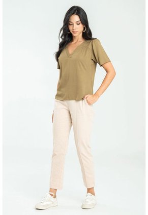 Blusa Preston Verde Ragged Pf11112836