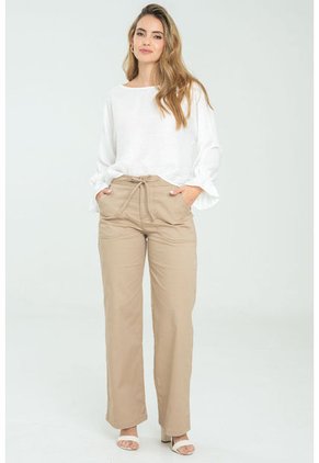 Pantalon Dril Alexey Beige Ragged Pf11310822