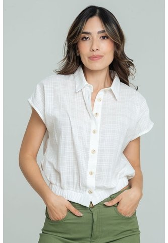 Blusa Italy Blanco Ragged Pf11113203 Ragged