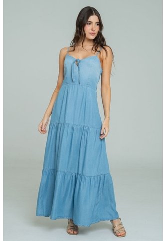 Vestido Florencia Azul Ragged Pf51510133 Ragged