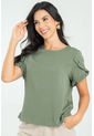 Blusa Brhynn Verde Ragged Pf11112869 de Ragged