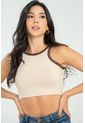 Crop Top Cuffed Blanco Ragged Pf17120043 de Ragged