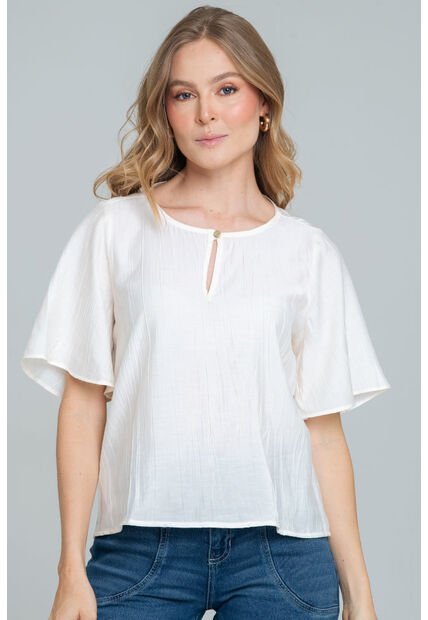 Blusa Villa Blanco Ragged Pf11113040