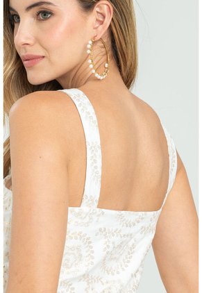 Blusa Golden Cotton Dorado Ragged Pf11112876