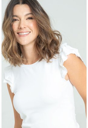 Top Sweet Blanco Ragged Pf13120777