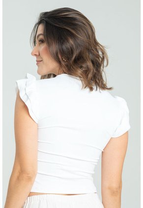 Top Sweet Blanco Ragged Pf13120777