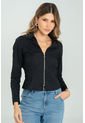 Camisa Frenchy Cierres Negro Ragged Pf11112966 de Ragged