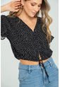 Blusa Mishall Negro Ragged Pf11112967 de Ragged