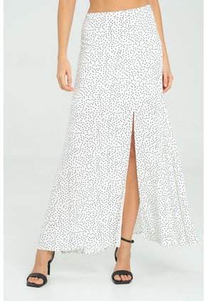 Falda Santorini Blanco Ragged Pf11320509