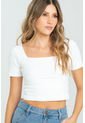 Crop Top Shye Blanco Ragged Pf13120821 de Ragged