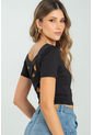 Crop Top Shye Negro Ragged Pf13120821 de Ragged