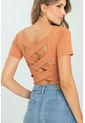 Crop Top Shye Rosa Ragged Pf13120821 de Ragged