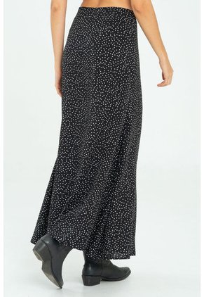 Falda Santorini Negro Ragged Pf11320509