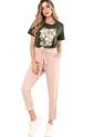 Pantalon Flow Rosa Ragged Pf12310294 de Ragged