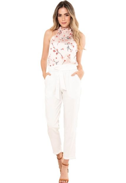 Pantalon Flow Blanco Ragged Pf12310294