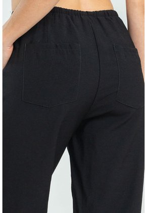 Pantalon Mangostino Negro Ragged Pf11310785