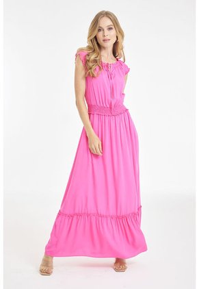 Vestido Melissa Rosa Ragged Pf31511130