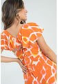 Vestido Largo Amiah Naranja Ragged Pf31511364 de Ragged