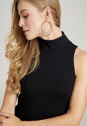 Vestido Corto Dublin Negro Ragged Pf12510350