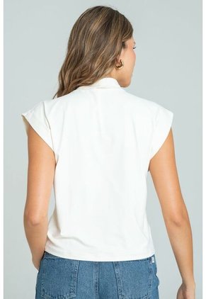 Blusa Ennis Blanco Ragged Pf13120629