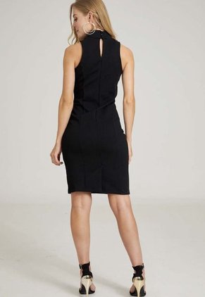 Vestido Corto Dublin Negro Ragged Pf12510350