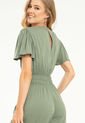 Enterizo Largo Cruzado Verde Ragged Pf11530100 de Ragged