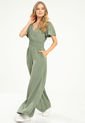Enterizo Largo Cruzado Verde Ragged Pf11530100 de Ragged