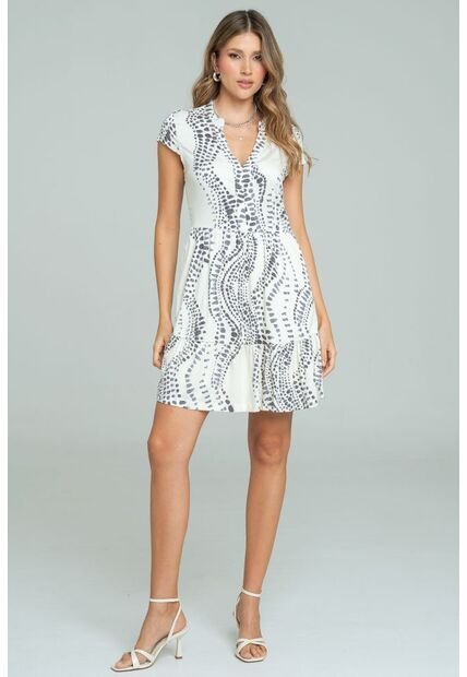 Vestido Nubal Blanco Ragged Pf11511449