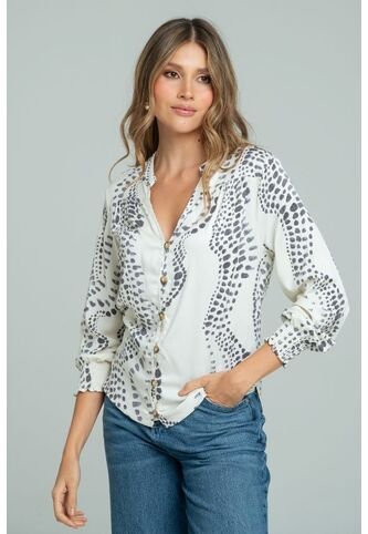 Blusa Melan Blanco Ragged Pf11113116 Ragged