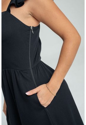 Vestido Corto Delilah Negro Ragged Pf31511368