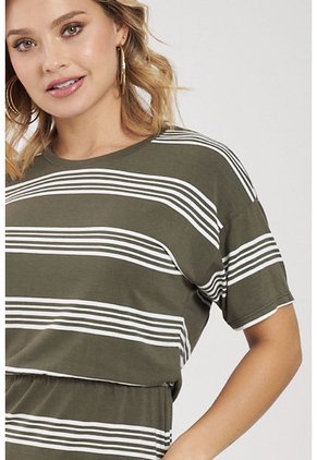 Vestido Corto Masala Verde Ragged Pf31511139