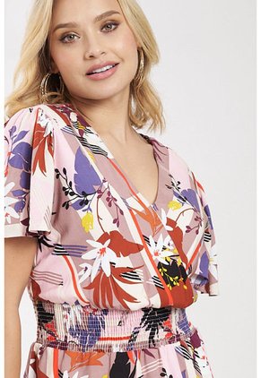 Vestido Macondo Rosa Ragged Pf31511148