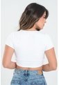 Crop Top Agathe Blanco Ragged Pf31122334 de Ragged