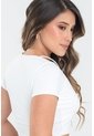 Crop Top Agathe Blanco Ragged Pf31122334 de Ragged