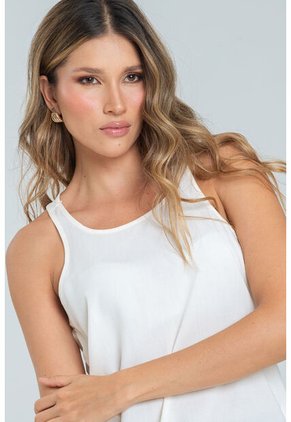 Blusa Monaco Blanco Ragged Pf17110065