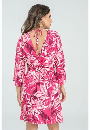 Vestido Palawan Rosa Ragged Pf31511354