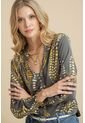 Blusa Melan Gris Ragged Pf11113116 de Ragged