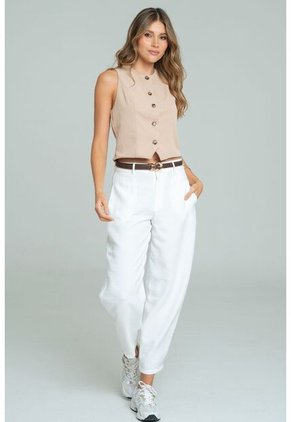 Blusa Dina Beige Ragged Pf11113104