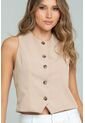 Blusa Dina Beige Ragged Pf11113104 de Ragged