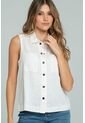 Camisa Lino Broches Beige Ragged Pf11113067 de Ragged