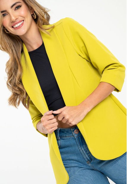 Chaqueta Emily Verde Ragged Pf12130127