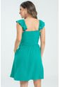 Vestido Corto Delilah Verde Ragged Pf31511368 de Ragged