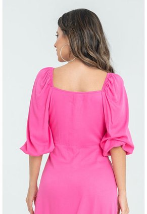 Vestido Boreal Rosa Ragged Pf31511362