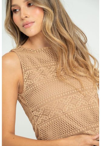 Blusa Sammy Beige Ragged Pf11112886 Ragged