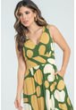 Vestido Largo Summer Verde Ragged Pf32510473 de Ragged