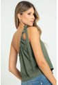 Blusa Asimetrica Verde Ragged Pf11112853 de Ragged