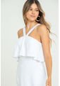 Vestido Santorini Lino Blanco Ragged Pf11511339 de Ragged