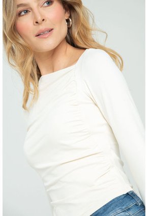 Top Handan Blanco Ragged Pf13120788