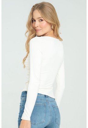 Top Handan Blanco Ragged Pf13120788