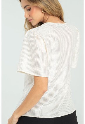 Blusa Macona Blanco Ragged Pf12110841